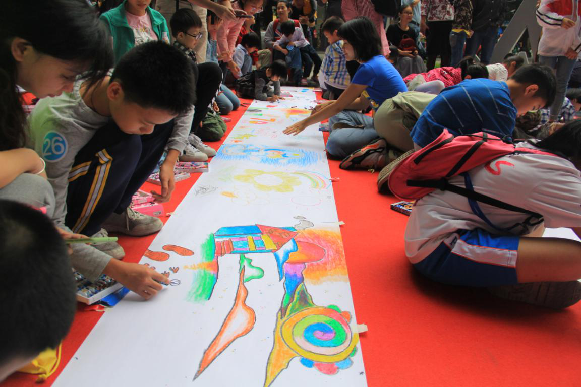 小巷中的藝術(shù)寶藏，大型繪畫比賽盛況展示