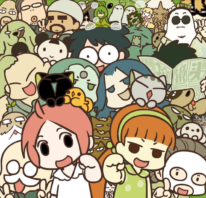 貓妖動漫，自然美景探險之旅的奇幻之旅